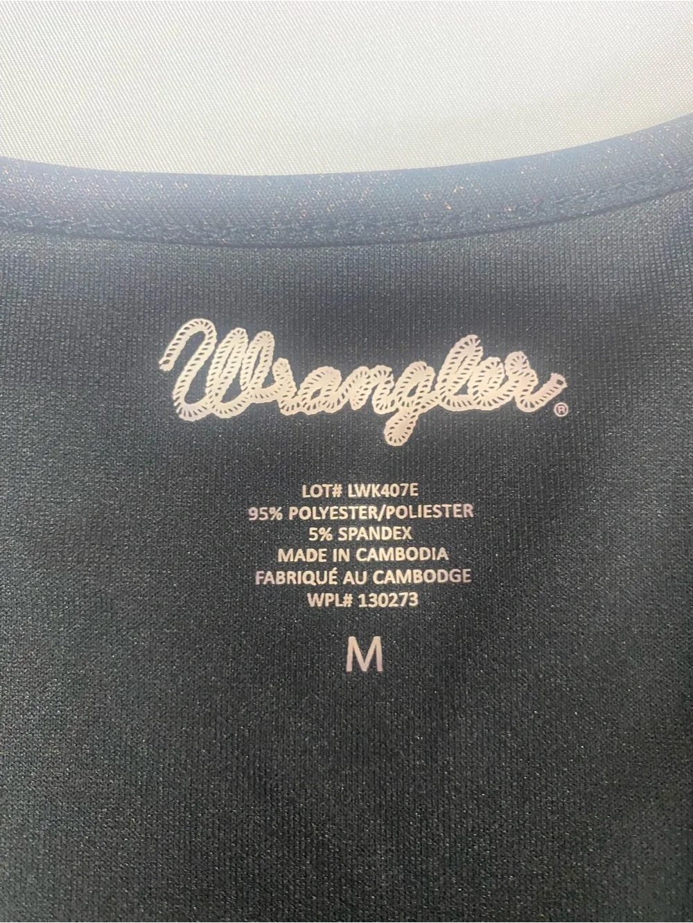 Wrangler Brown Open Front Draped Jacket Women’s Medium